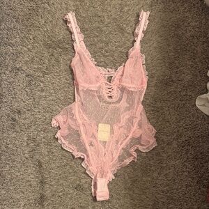 NWT free people bodysuit size xl